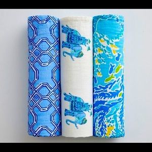 Lily Pulitzer swaddle set